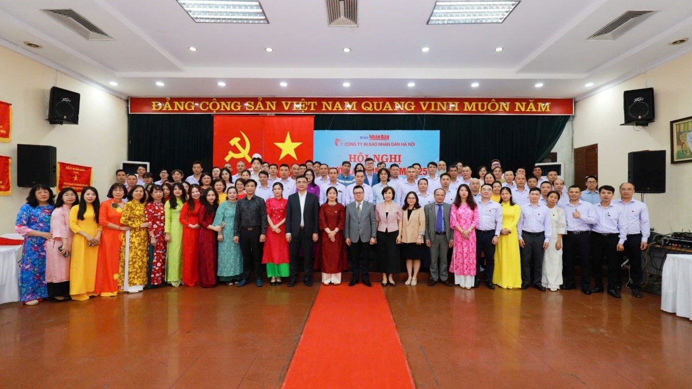 Công ty In Báo Nhân Dân Hà Nội tổ chức thành công  Hội nghị Người Lao động 2025