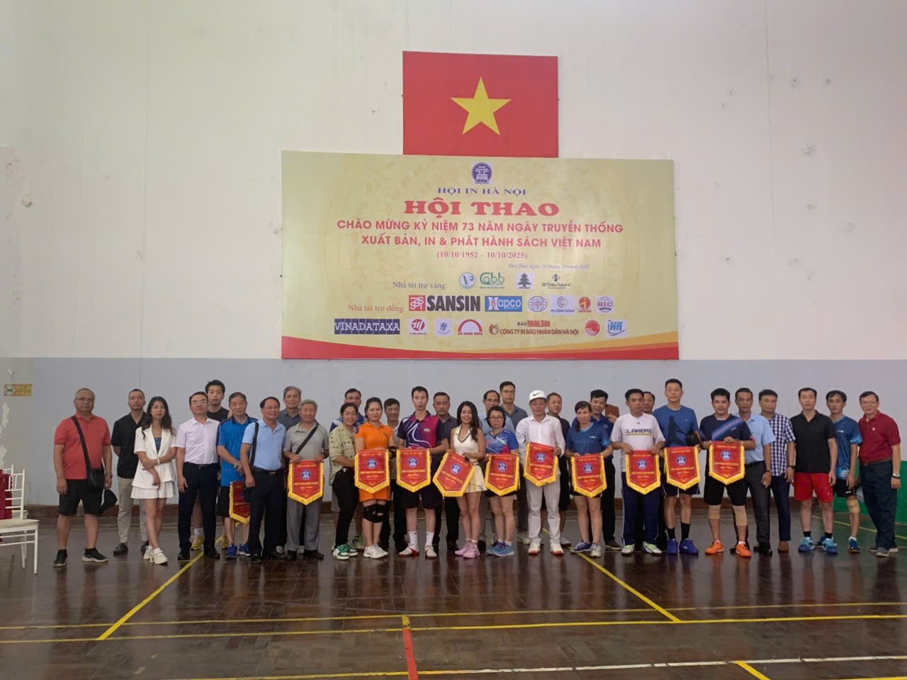 Công ty In Báo Nhân Dân Hà Nội  tham gia Hội thao Hội In Hà Nội năm 2025